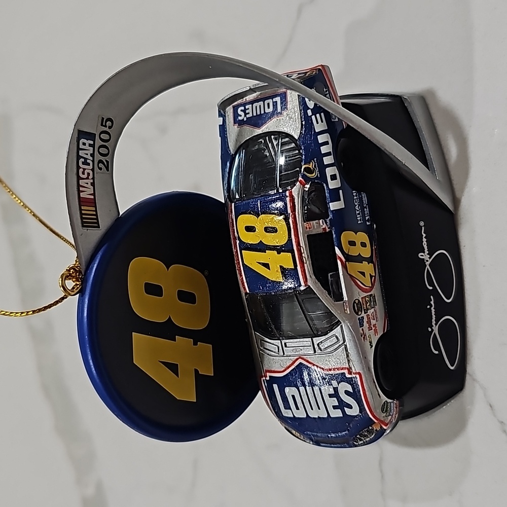 2005 Nascar 48 Jimmy Johnson Lowes Ornament